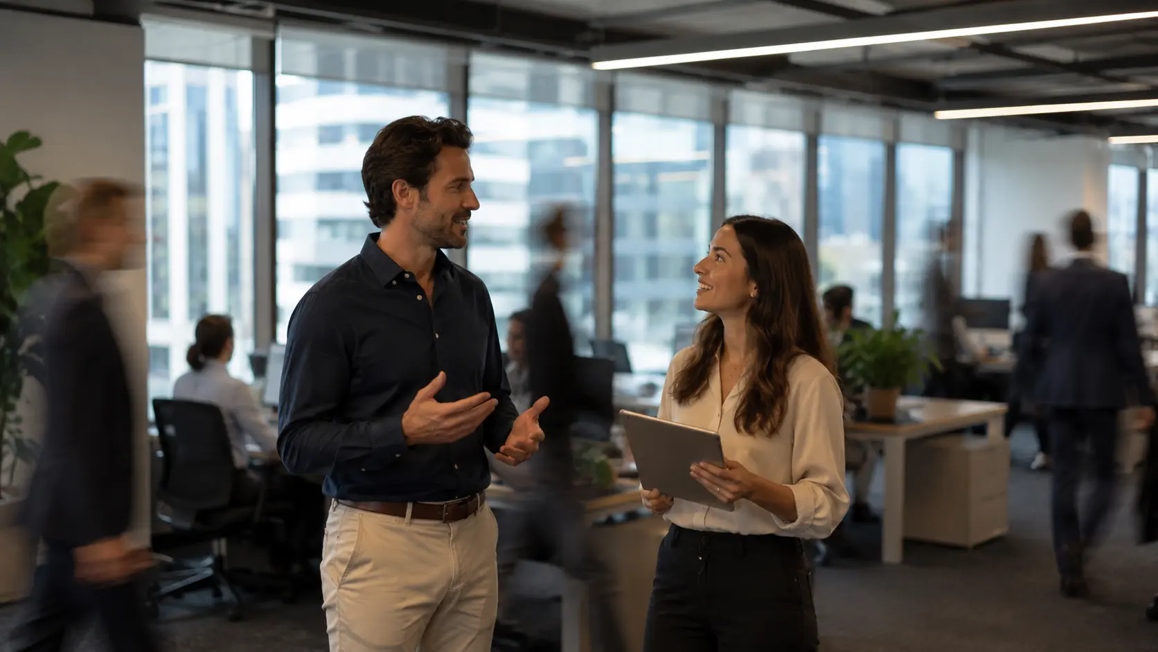 AI consultants working through an AI use case with a client team