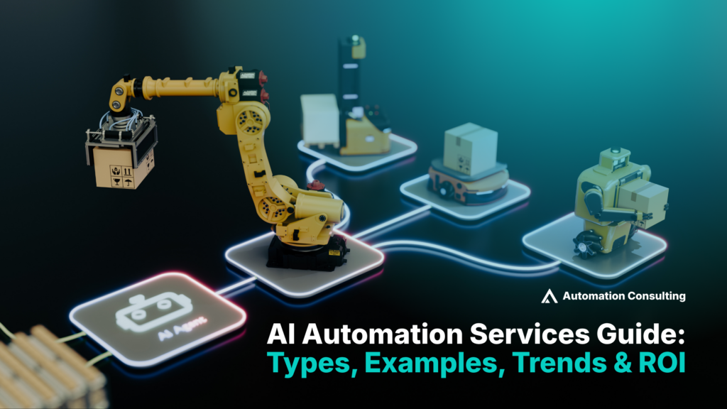 AI Automation Services Guide: Types, Examples, Trends & ROI (2026)